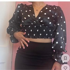 Polka Dot Croptop